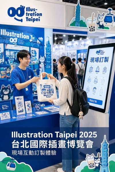 台灣企業禮品訂製 - 台北國際插畫博覽會