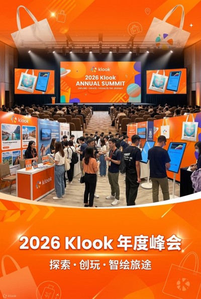 台灣企業禮品訂製 - Klook 年度峰會