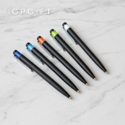 按動式黑桿廣告筆