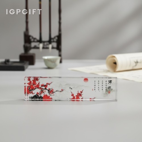 長方形水晶紙鎮