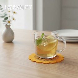 花形吸水杯墊