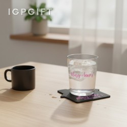再生橡膠杯墊 - 房屋造型
