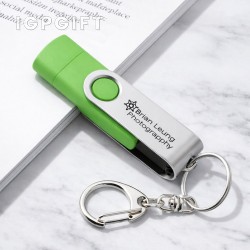 智能手機USB旋轉隨身碟-16GB