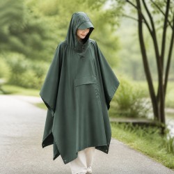 210T多用途戶外三合一斗篷雨披