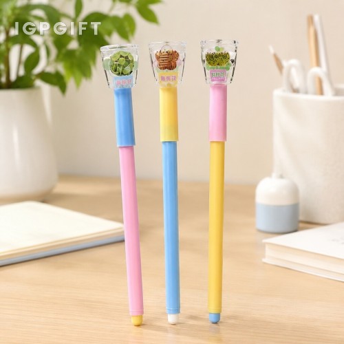 可種植盆栽創意中性筆