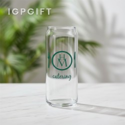 纖薄罐形玻璃杯
