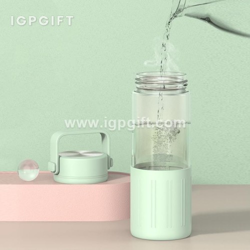 透明茶水分離杯