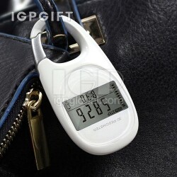登山扣計步器