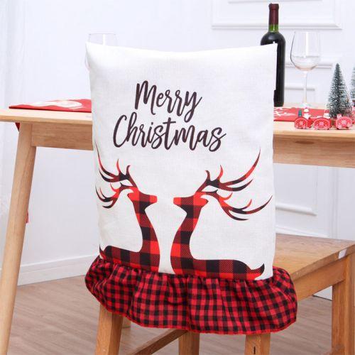 聖誕節裝飾椅子套