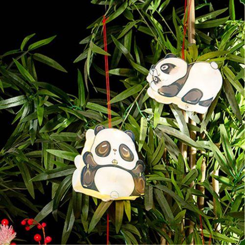 DIY熊貓手提燈籠