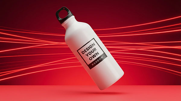 白色運動水樽, 600ml
