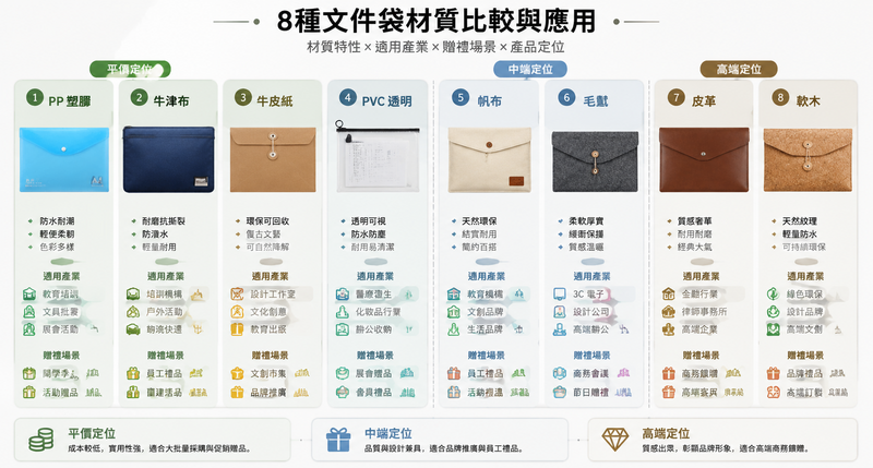 企業客製文件袋｜實用商務收納禮品 品牌曝光超持久